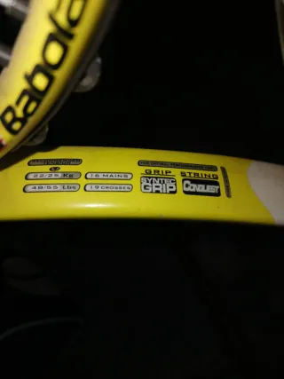 Lote 3 raquetas tenis Babolat y más