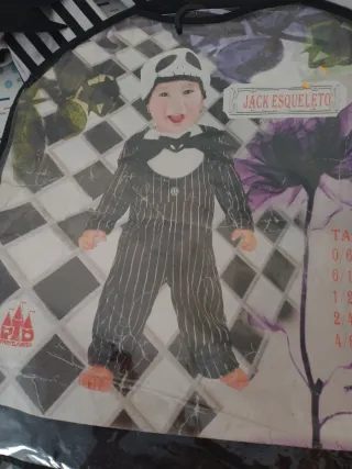 Disfraz Jack Skellington Bebé