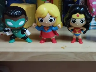 DC:  Linterna Verde, Super Woman y Wonder Woman