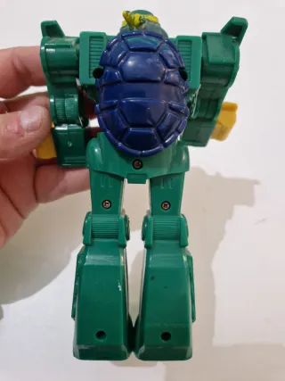 antigua figura muñeco Tortuga ninja Leonardo robot