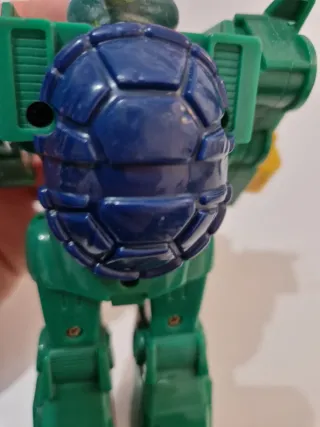 antigua figura muñeco Tortuga ninja Leonardo robot