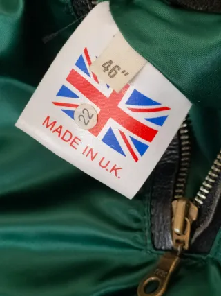 Giubbotto Pelle Triumph Uomo Nero