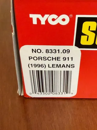 Caja Vacía Scalextric Porsche 911 (1996) Le Mans