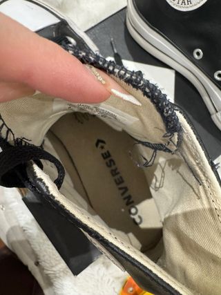 Converse All Star Botas Negras Plataforma