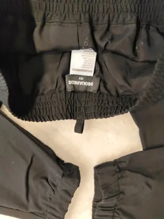Pantalón Dsquared2 negro niño T.10 (140cm)