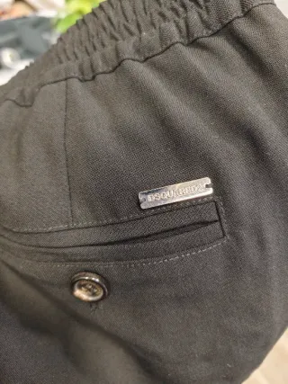 Pantalón Dsquared2 negro niño T.10 (140cm)