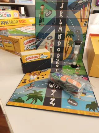 Carrera de Letras - Juego de mesa familiar
