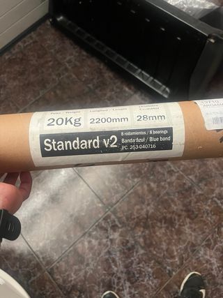 Barra Olímpica Maniak 20kg V2