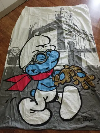 Funda Nórdica Pitufos Cama 90