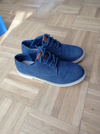 Zapatos comunión niño azul Talla 38