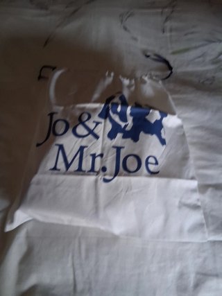 Bolso Jo & Mr. Joe blanco y azul