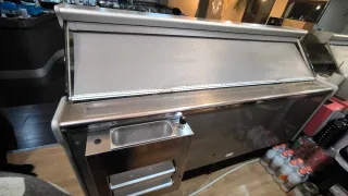 Vitrina expositora de helados