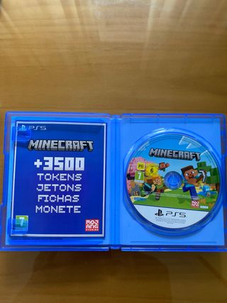 Minecraft PS5 como nuevo