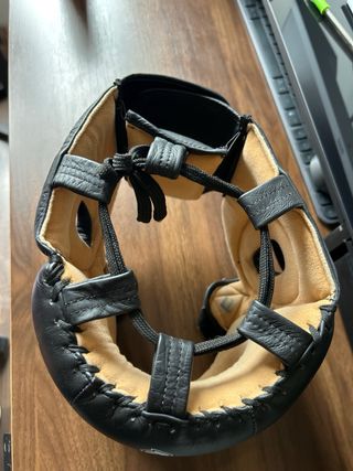 Casco Boxeo Shark con Barra