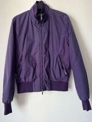 Bomber viola uomo taglia M