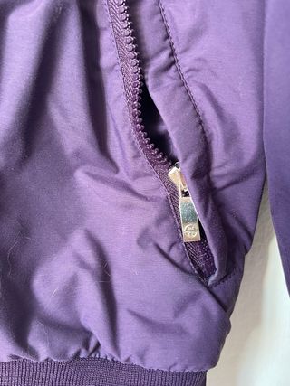 Bomber viola uomo taglia M