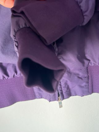 Bomber viola uomo taglia M