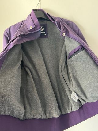 Bomber viola uomo taglia M