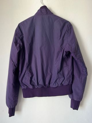 Bomber viola uomo taglia M