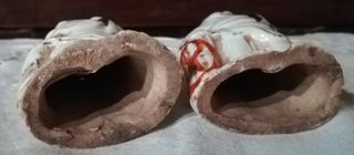 Coppia statuette saggi cinesi