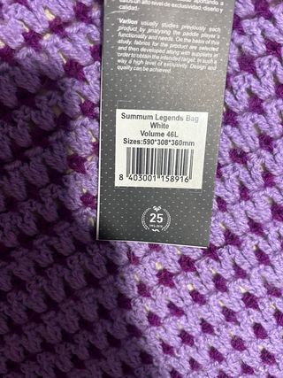 Paletero Varlion Blanco y Dorado NUEVO ETIQUETAS