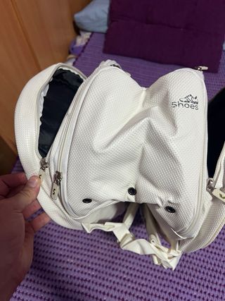 Paletero Varlion Blanco y Dorado NUEVO ETIQUETAS