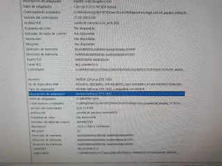 Portátil Asus TUF Gaming FX505GT SIN PANTALLA