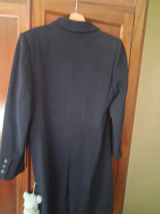 Abrigo sra burberry azul