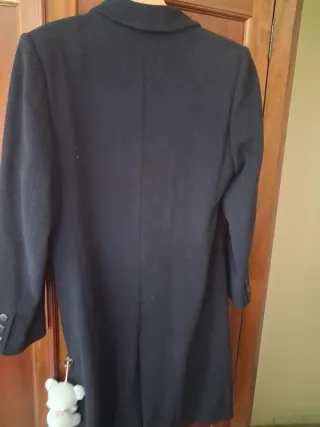 Abrigo sra burberry azul