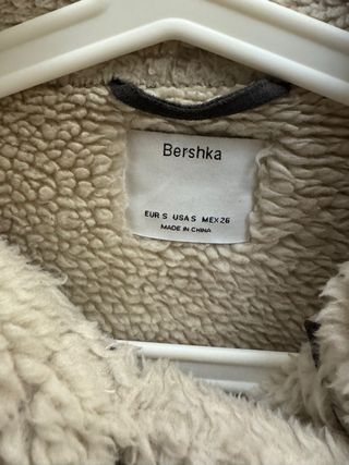 Cappotto Bershka Grigio con Pelliccia