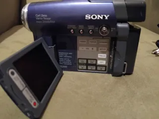 Videocámara Sony MiniDisc Completa