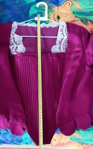 Corpiño fallera fucsia