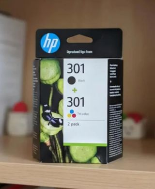 Pack 2 Cartuchos Tinta HP 301 Negro y Tricolor