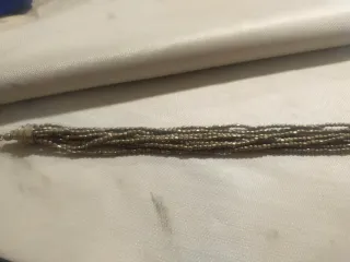 Gargantilla de plata multicapa