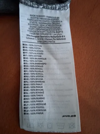 Camiseta Nike Talla M Chico