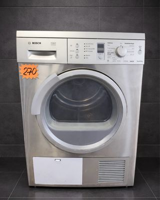 SECADORA BOSCH INOX 8KG CONDENSACIÓN