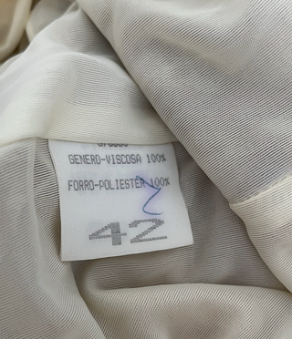 Vestido largo asimétrico boho amarillo