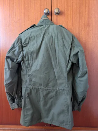 Casaco Alpha Industries M65 XS Verde Militar