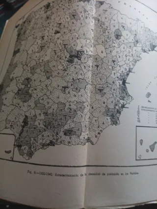 Libro antiguo, LA DENSIDAD DE POBLACIÓN Y EL...