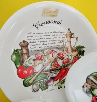 Vajilla Couscous L'Hirondelle Porcelana