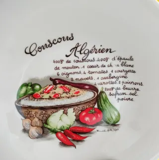 Vajilla Couscous L'Hirondelle Porcelana