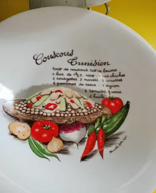 Vajilla Couscous L'Hirondelle Porcelana