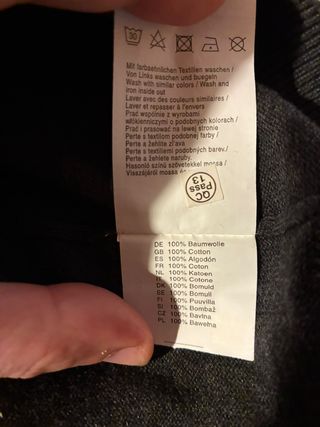 Jersey cuello alto s. Oliver Talla M gris