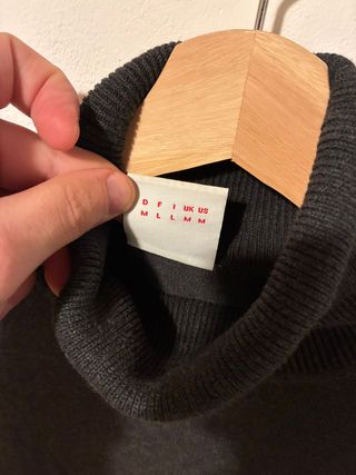 Jersey cuello alto s. Oliver Talla M gris