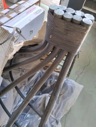 Sillón Colgante Suspendido de Ratán Natural