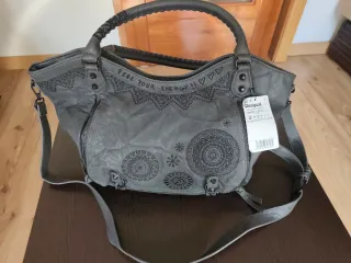 Bolso Desigual Gris Nuevo
