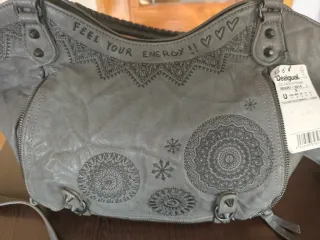 Bolso Desigual Gris Nuevo