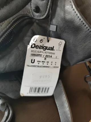 Bolso Desigual Gris Nuevo