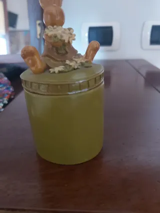 Barattolino coniglio portagioie