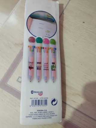 Bolígrafo Bismark 10 Colores